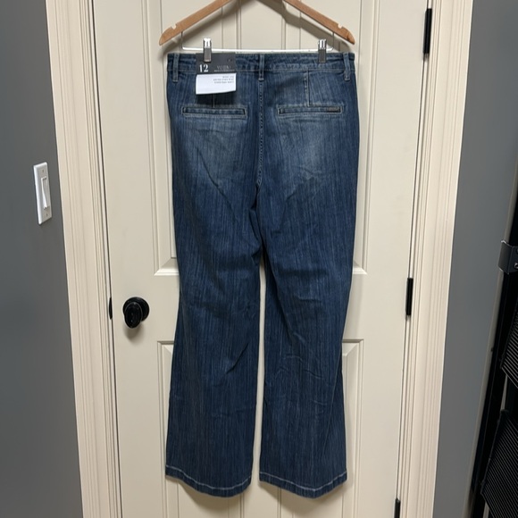 WHBM, Wide Leg, Extra High Rise Jean - Picture 2 of 3